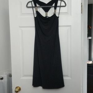 Black cocktail dress.
